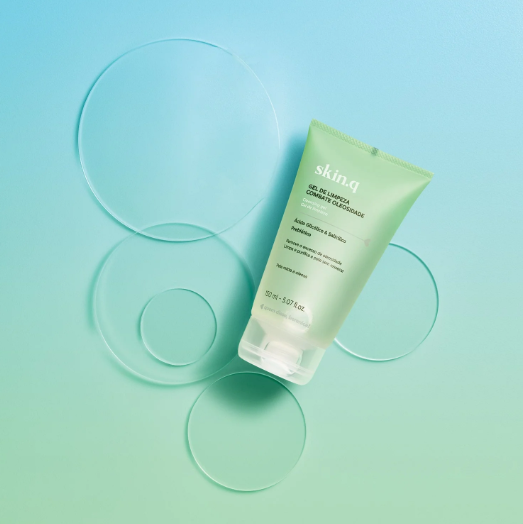 Gel de Limpeza Facial Oleos Skin.q, Gesichtsreinigung, Boticario 150ml