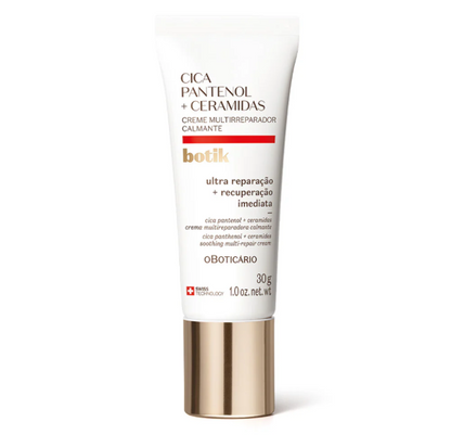 Botik Creme Calmante Cica Pantenol + Ceramidas, Gesichtsreinigung, Boticario 30g