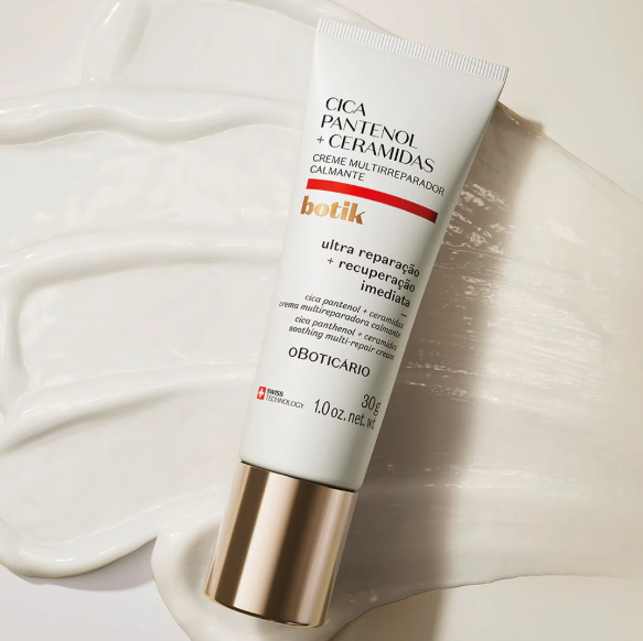 Botik Creme Calmante Cica Pantenol + Ceramidas, Gesichtsreinigung, Boticario 30g