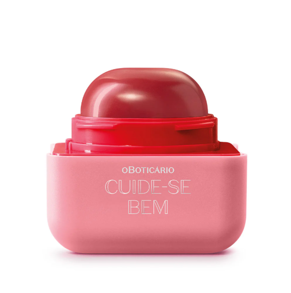 CSB Hidratante Labial Multifuncional Framboesa, Lippenbalsam, Boticário 6,2g