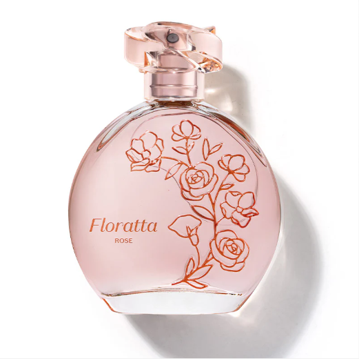 Floratta Rose Eau de Toilette, Boticario, 75ml