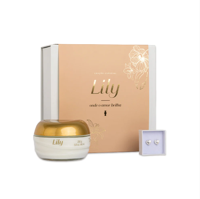 Lily kit Swarovski Acetinado, Boticário