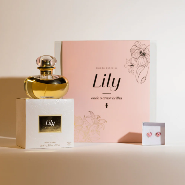 Lily kit Swarovski Eau de Parfum, Boticario