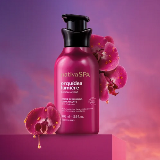 NSPA Locao Orquidea Lumiere, Körpercreme, Boticário 400ml