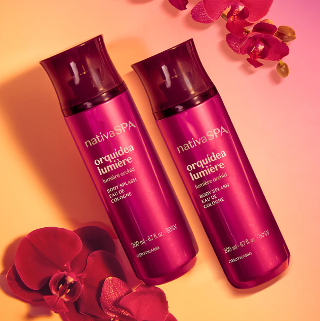 NSPA Body Splash Orquidea Lumiere, Boticário 200ml