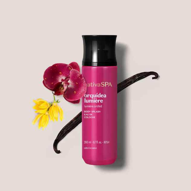 NSPA Body Splash Orquidea Lumiere, Boticário 200ml