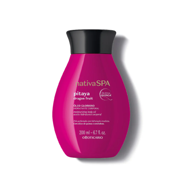 NSPA Oleo Glorioso de Banho Pitaya, Körperöl, Boticário 200ml