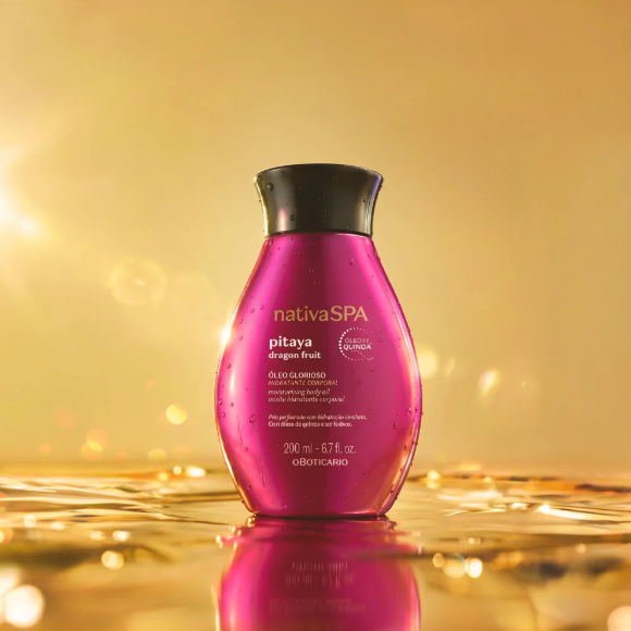 NSPA Oleo Glorioso de Banho Pitaya, Körperöl, Boticário 200ml
