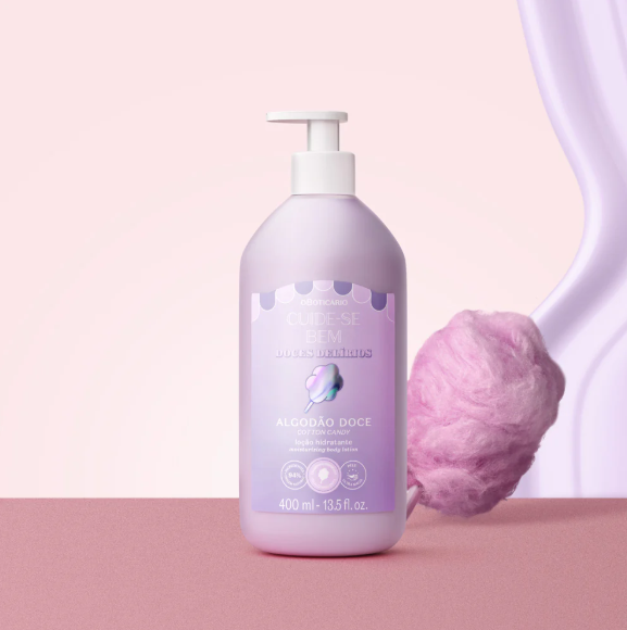 CSB Locao Hidratante Doces Delírios, Körpercreme, Boticário 400ml