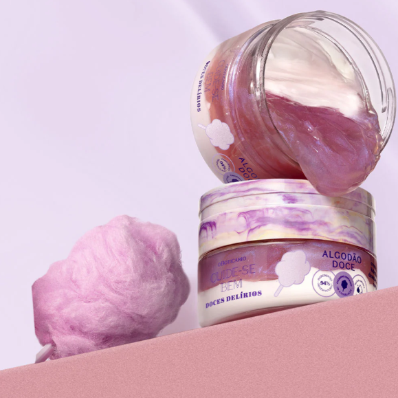 CSB Doces Delírios Creme Duo Corporal, Körpercreme, Boticário 200g