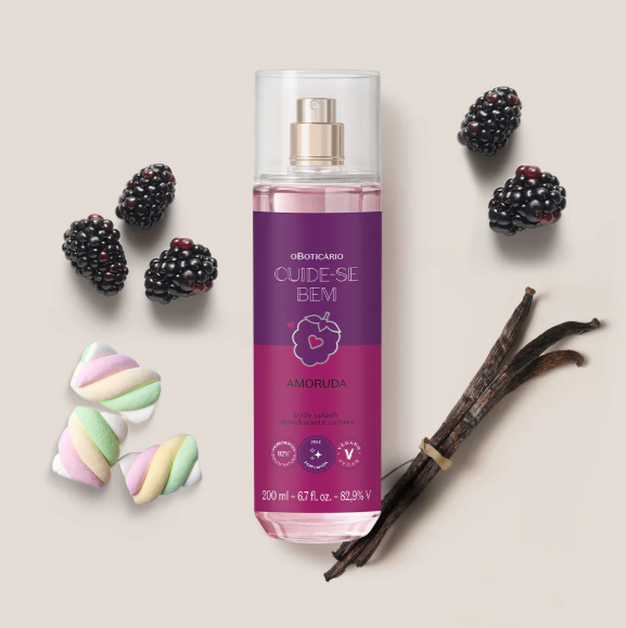 CSB Amoruda Body Splash, Körpersplash, Boticário 200ml