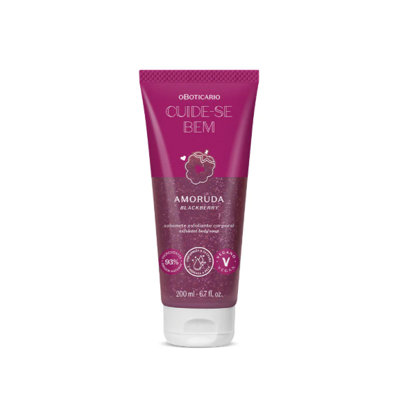 CSB Amoruda Sabonete Gel, Körperseife, Boticario 200ml