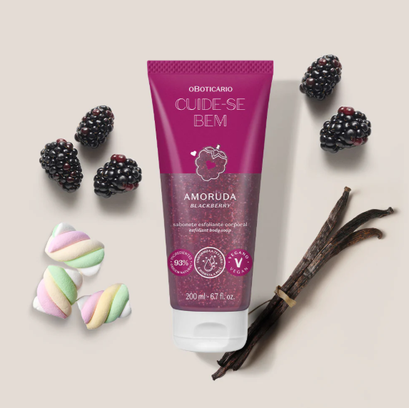 CSB Amoruda Sabonete Gel, Körperseife, Boticario 200ml