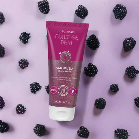 CSB Amoruda Sabonete Gel, Körperseife, Boticario 200ml