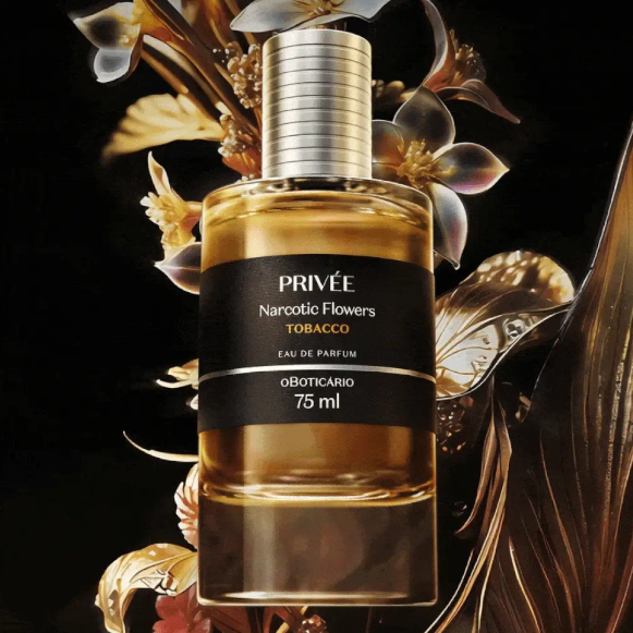 Privée Narcotic Flowers Tabacco Eau de Parfum, Boticario 75ml
