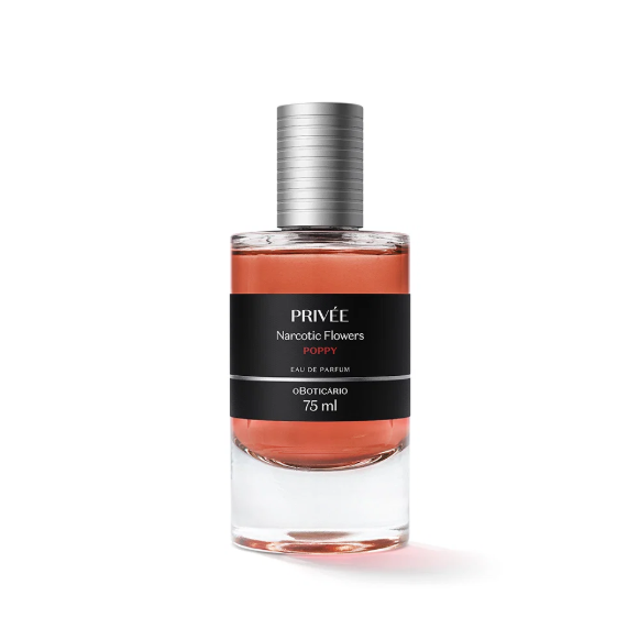 Privee Narcotic Flowers Poppy Eau de Parfum, Boticario 75ml