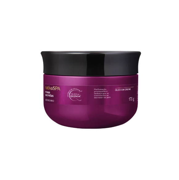 NSPA Rosas Secretas Óleo em Creme, Secret Roses Körperöl-in-Creme, Boticário 175g