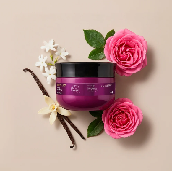 NSPA Rosas Secretas Óleo em Creme, Secret Roses Körperöl-in-Creme, Boticário 175g