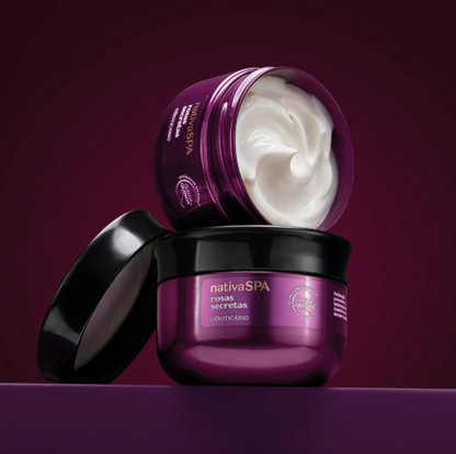 NSPA Rosas Secretas Óleo em Creme, Secret Roses Körperöl-in-Creme, Boticário 175g