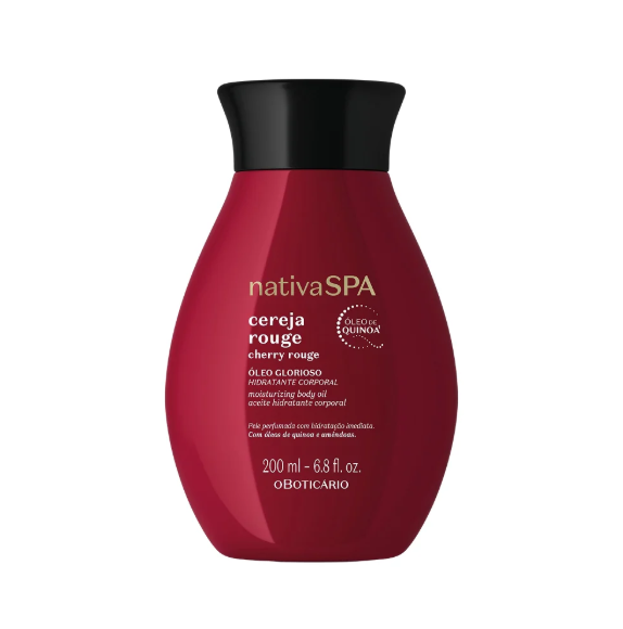NSPA Cereja Rouge Oleo Corporal, Kirsch-Körperöl, Boticário 200ml