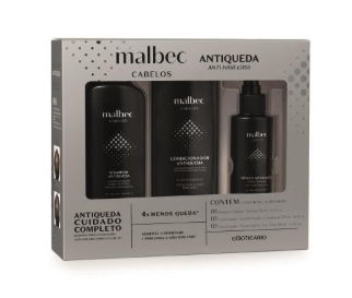 Kit Malbec Antiqueda, Set Anti-Haarausfall, Boticario