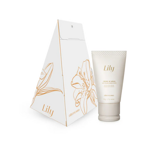 Lily Creme maos Acetinado, Handcreme, Boticário, 50g