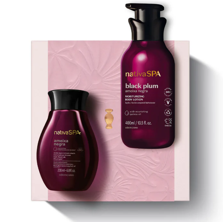 NSPA Locao Ameixa Negra, Körpercreme, Boticário, 400ml