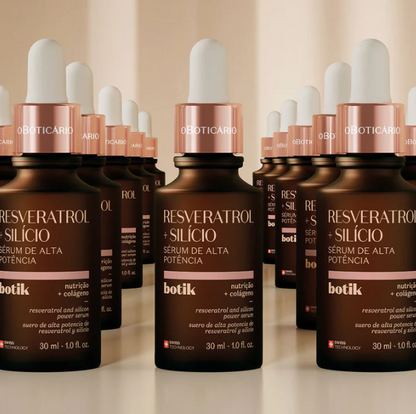 Sérum de Alta Potência Resveratrol + Silício, Boticario 30ml