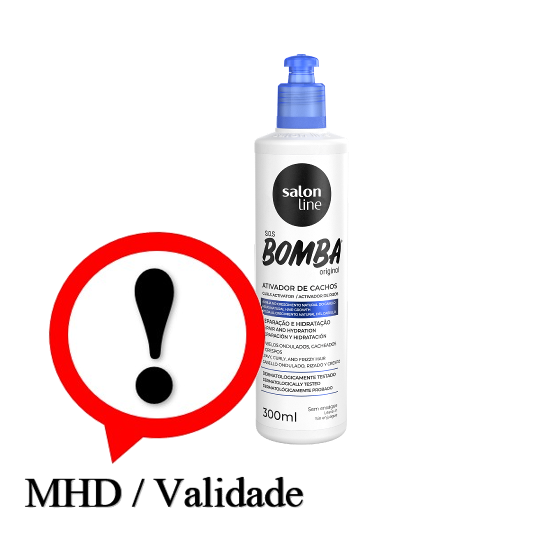 SOS Bomba Original Ativador, Haarcreme, Salon Line, 300ml