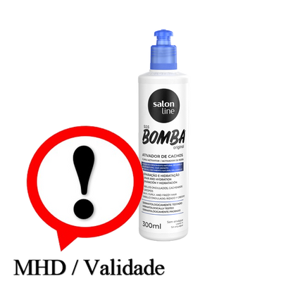 SOS Bomba Original Ativador, Haarcreme, Salon Line, 300ml