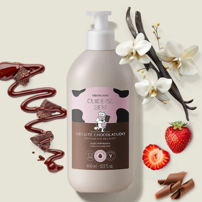 Cuide-se Bem Locao Deleite chocolatudo, Körpercreme, Boticário, 400ml
