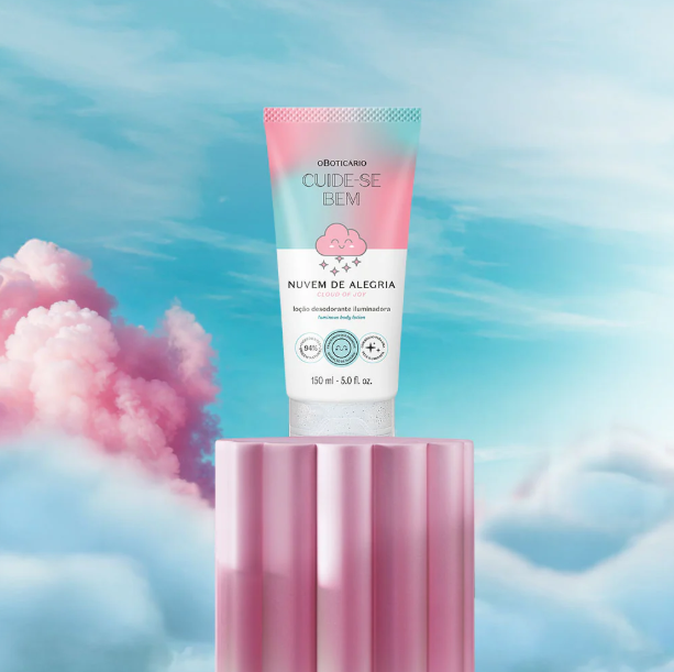 CSB Nuvem de Alegria Locao Corporal, Körperlotion, Boticário