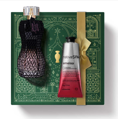 Glamour Secrets Black Intense Eau de Toilette, Boticario 75ml