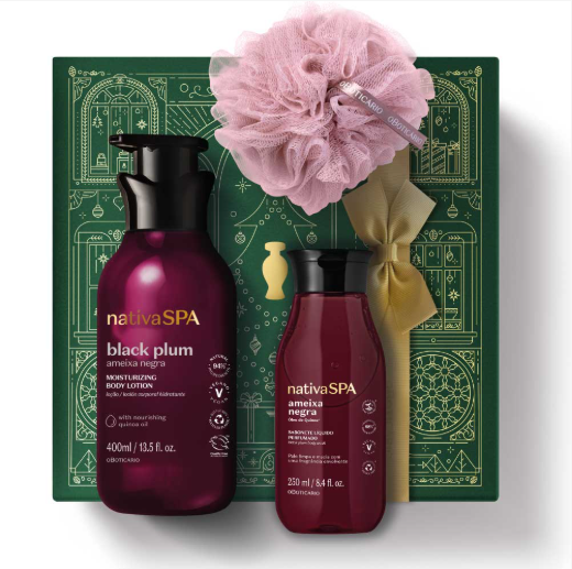 NSPA Sabonete Líq Ameixa Negra, Seife, Boticário, 200ml