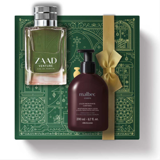 Zaad Venture Eau de Parfum, Boticario, 95ml