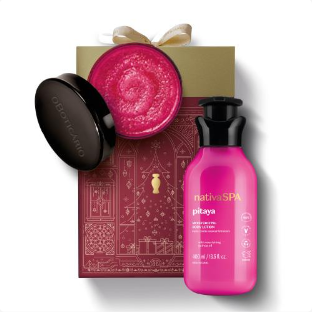 Kit NSPA Esfoliante e Locao, Set Zucker- Peeling u. Körpercreme, Boticario