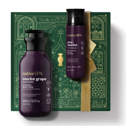 NSPA Uva Merlot Body Splash, Boticario 200ml