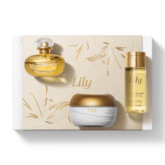 Kit Lily, Geschenkset Körper- Handcreme und Parfum, Boticario