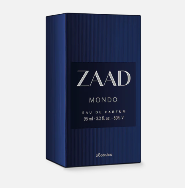 Zaad Mondo Eau de Parfum, Boticario, 95ml