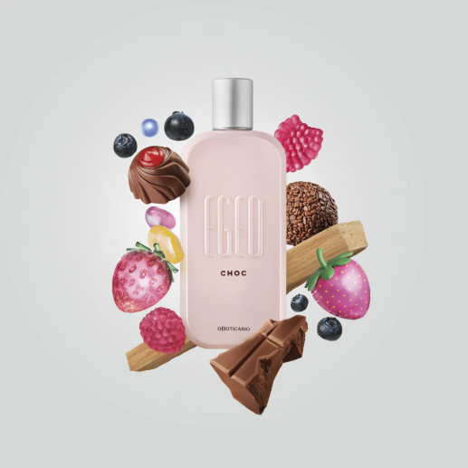 Egeo Choc Eau de Toilette, Boticario, 90ml