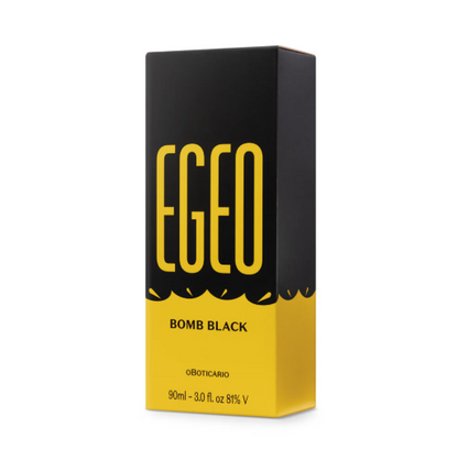 Egeo Bomb Black Eau de Toilette, Boticario, 90ml