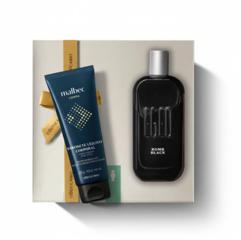 Egeo Bomb Black Eau de Toilette, Boticario, 90ml