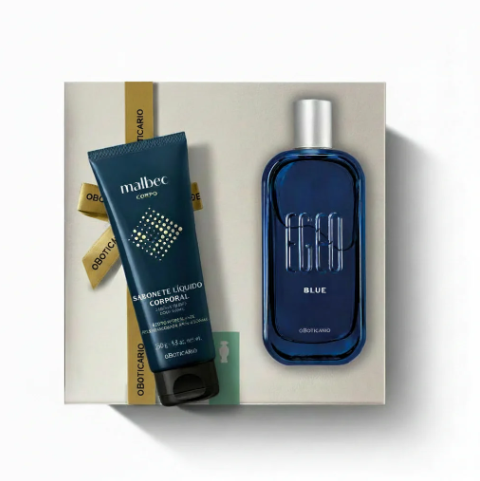 Egeo Blue Eau de Toilette, Boticario, 90ml