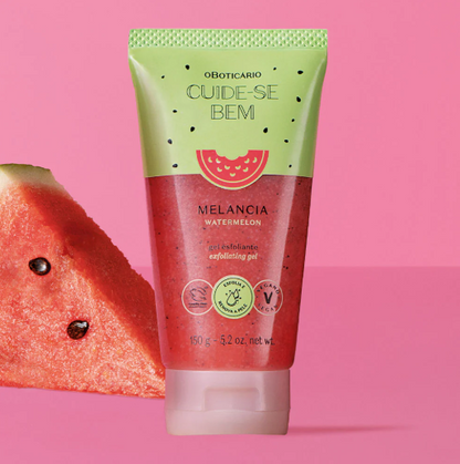 Cuide-se Bem Gel esfoliante Corporal Melancia, Körperpeeling, Boticário 150g