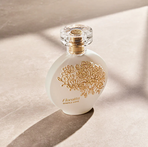 Floratta Simple Love Eau de Toilette, Boticario, 75ml