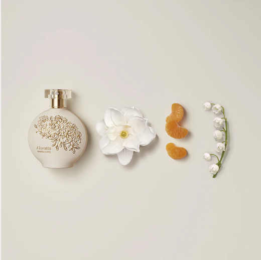 Floratta Simple Love Eau de Toilette, Boticario, 75ml