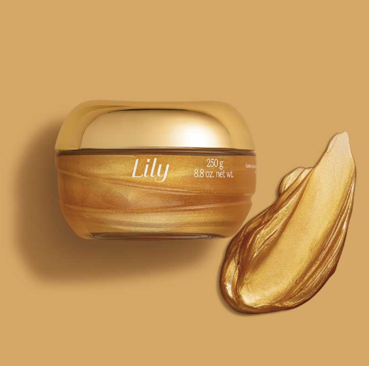 Lily Geleia Iluminadora corporal, Korpercreme, Boticário, 250g