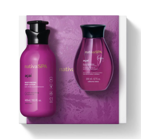 NSPA Loção Açaí, Lotion, Boticário, 400ml