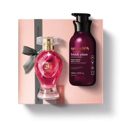 Botica 214 African Sunrise Floral Frutal Eau de Parfum, Boticario  75ml