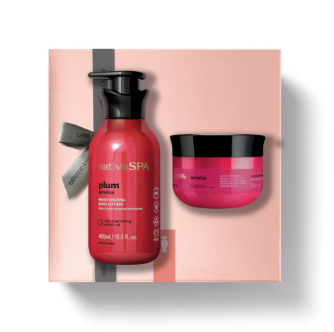 Kit NSPA Esfoliante e Locao, Set Zucker- Peeling u. Körpercreme, Boticario